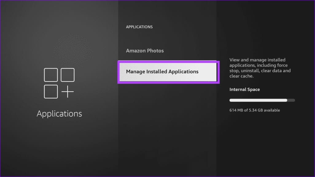 5 manage installed applications