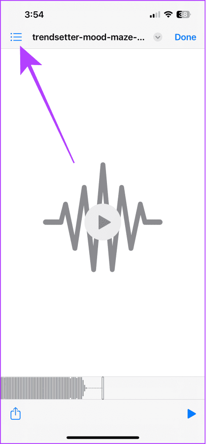 5 select list icon at the top right - 3