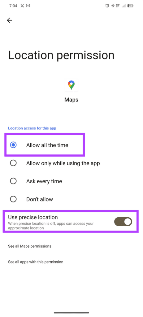 Precise Location Android 4 Fixes for Speedometer or Speed Limits Not Showing in Google Maps on ...