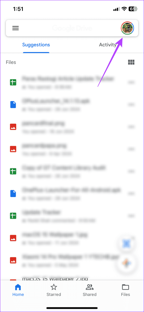 6 select profile icon