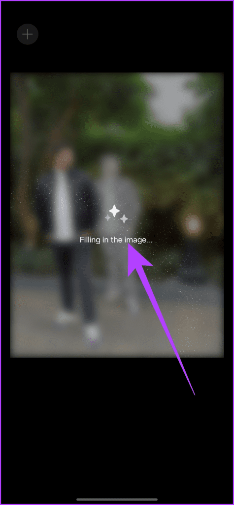 6.6 The AI will then fill in the remaining spaces of the image 2