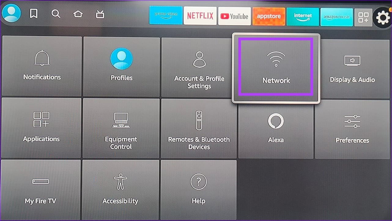 7 configure fire os network