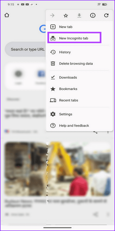 7 launch an incognito window