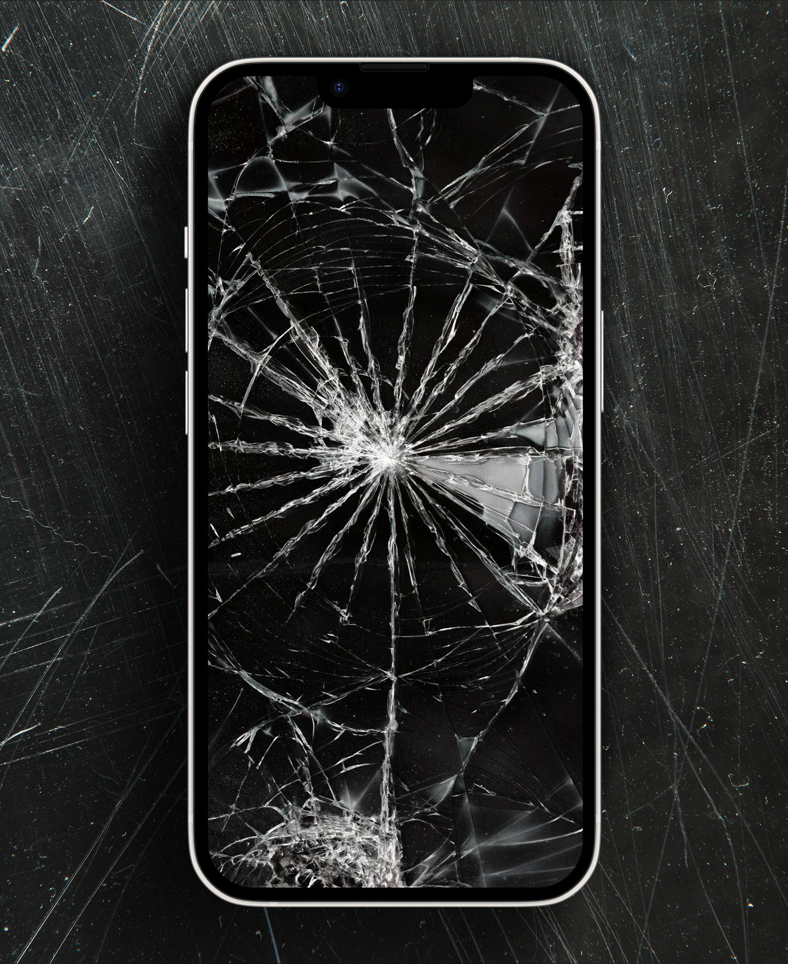 10 Best Broken Screen Wallpapers for iPhone - Guiding Tech