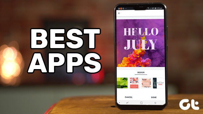 Top 7 New and Fresh Android Apps for October 2018