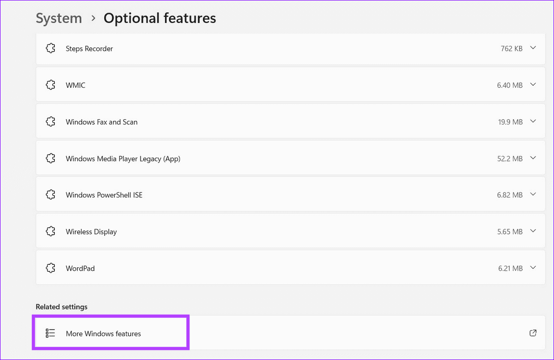 9 Run more Windows features