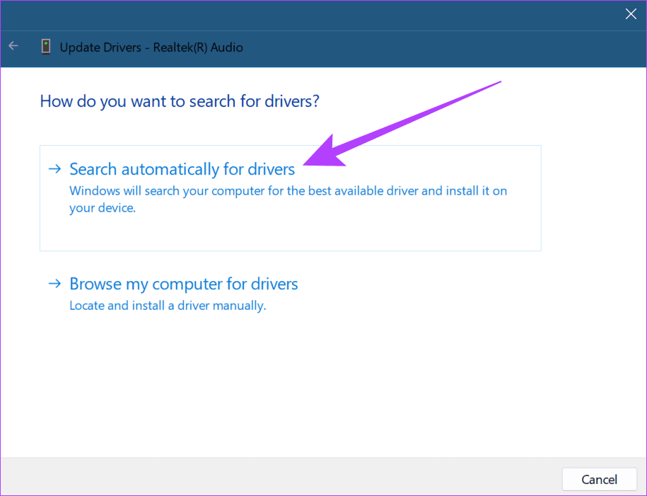 9 search online and update drivers