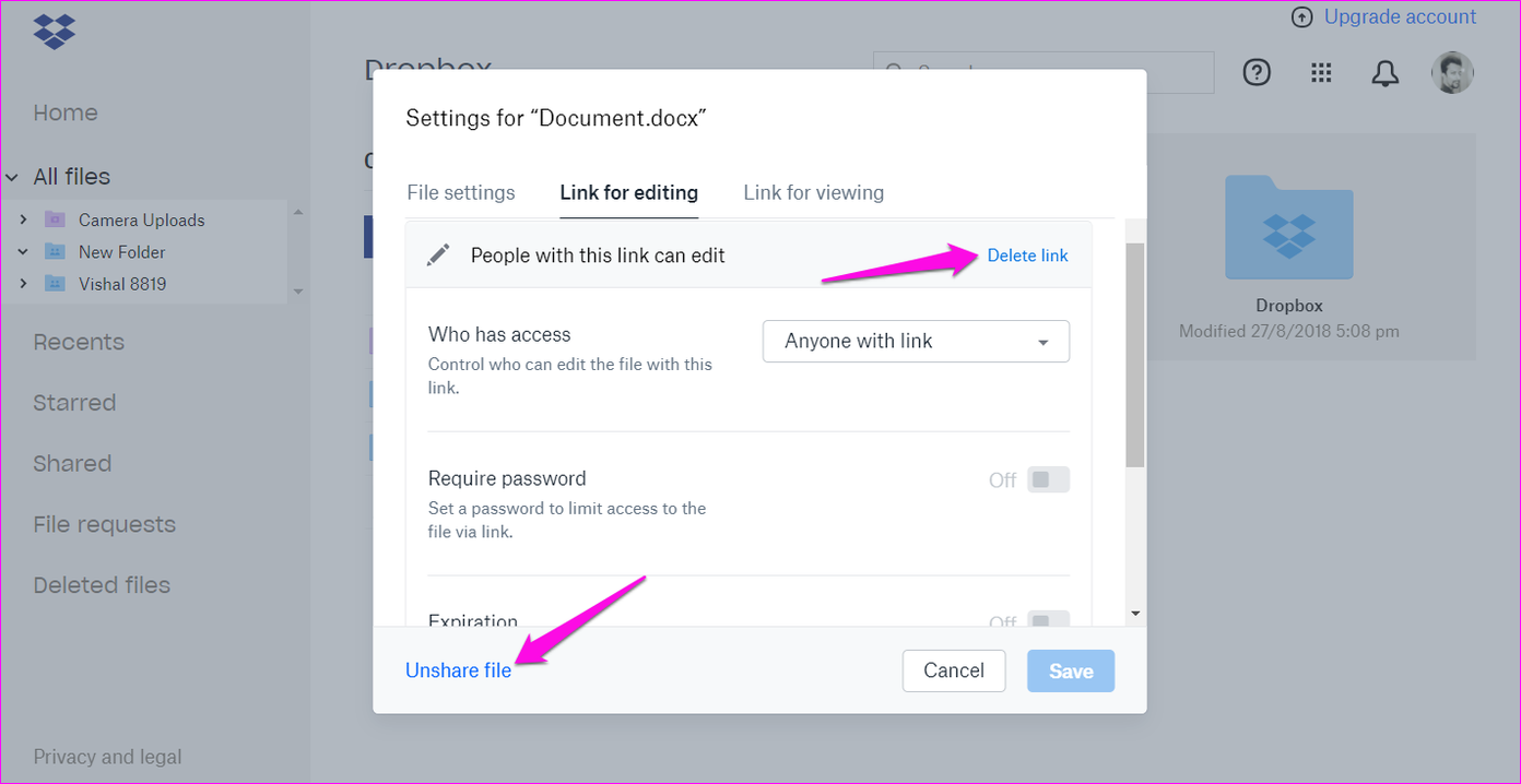 A Guide to Dropbox Sharing Permissions 9