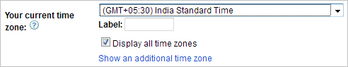 Activate All Time Zones