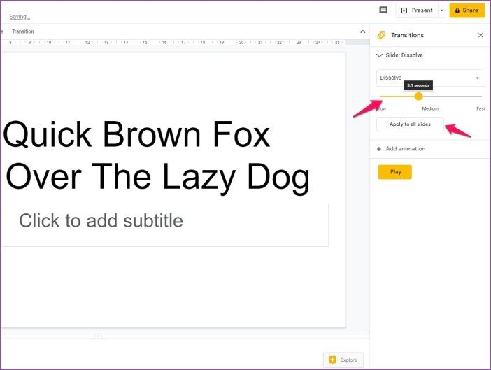 Add Animations To Google Slides 15