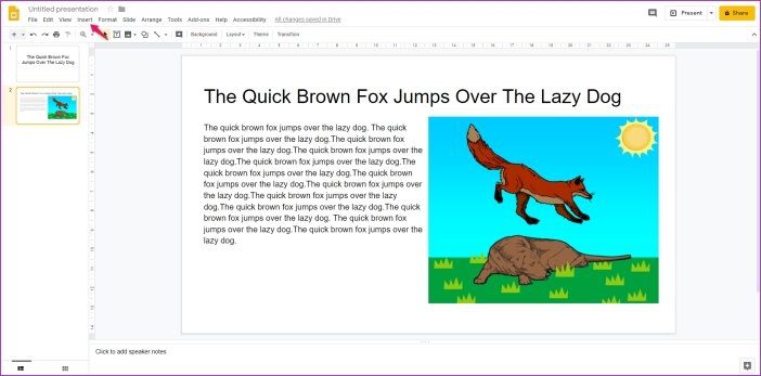 Add Animations To Google Slides 3