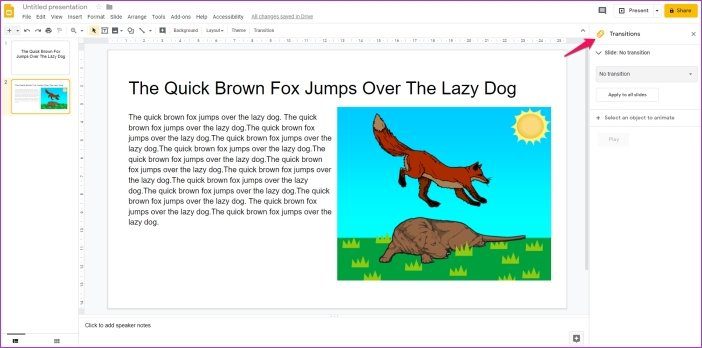 Add Animations To Google Slides 5