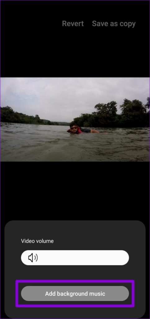 Add Background Music in Video