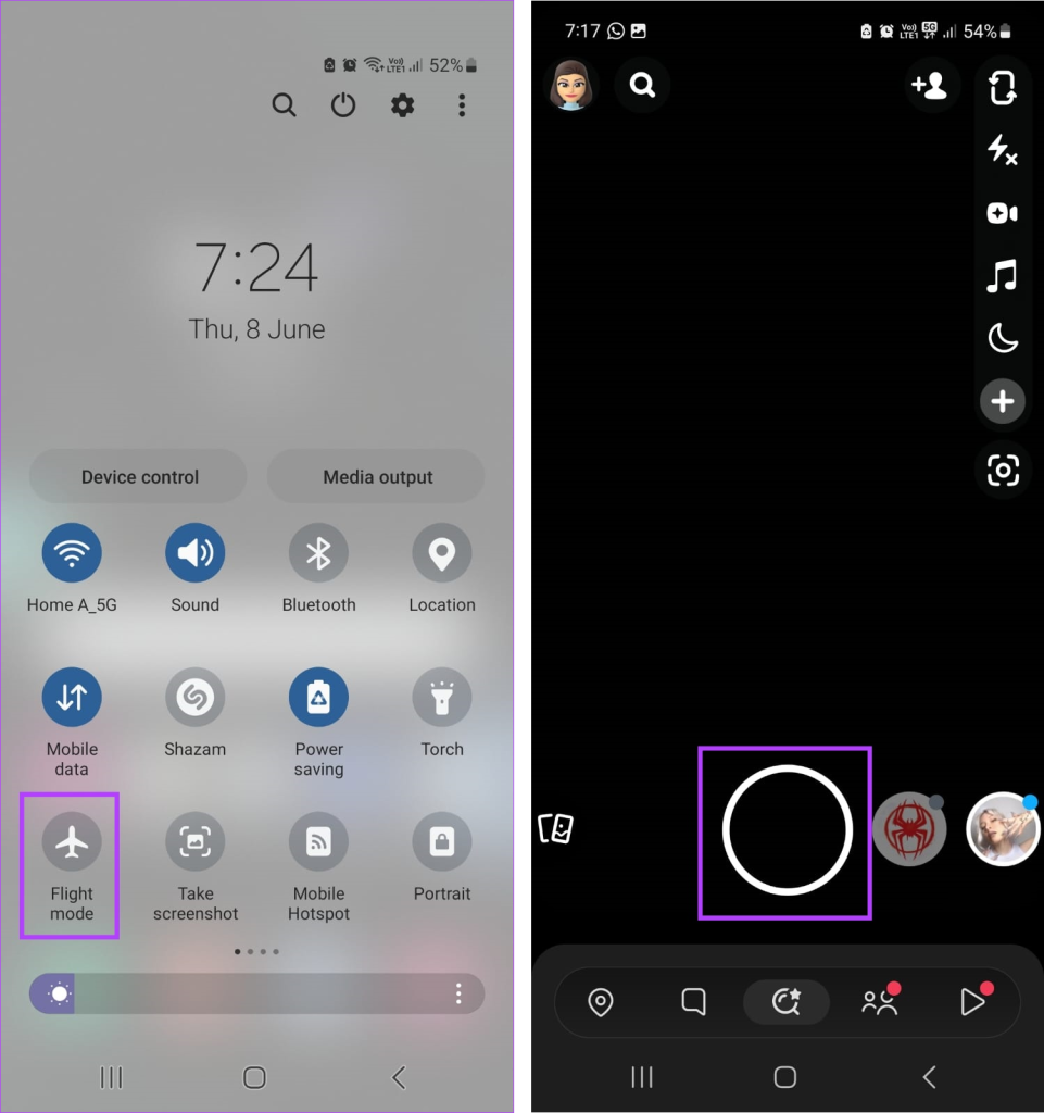 How To Add Camera Roll Photos Multiple To Snapchat Story Guiding Tech how-to-add-camera-roll-photos-multiple-to-snapchat-story-guiding-tech