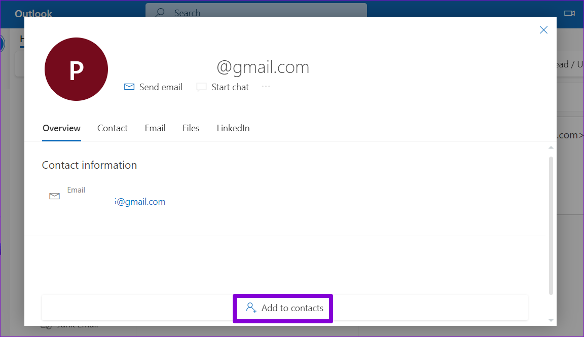 Top 3 Ways to Add a Contact in Microsoft Outlook - 60