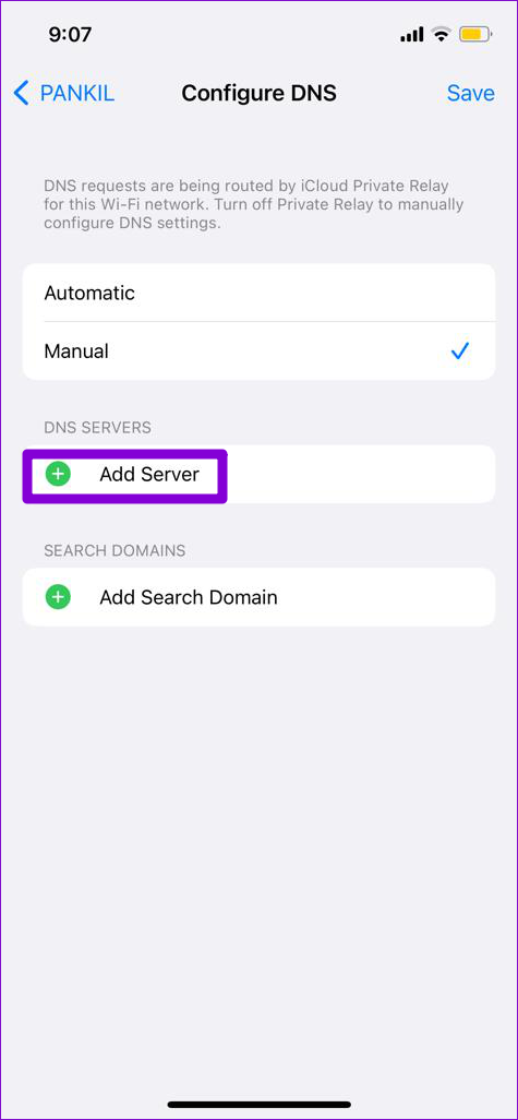 How to Change the DNS Server on Android and iPhone - 12
