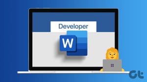 Add Developer Tab to the Ribbon in Word
