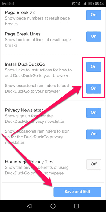 Add Duck Duck Go To Chrome Android 13