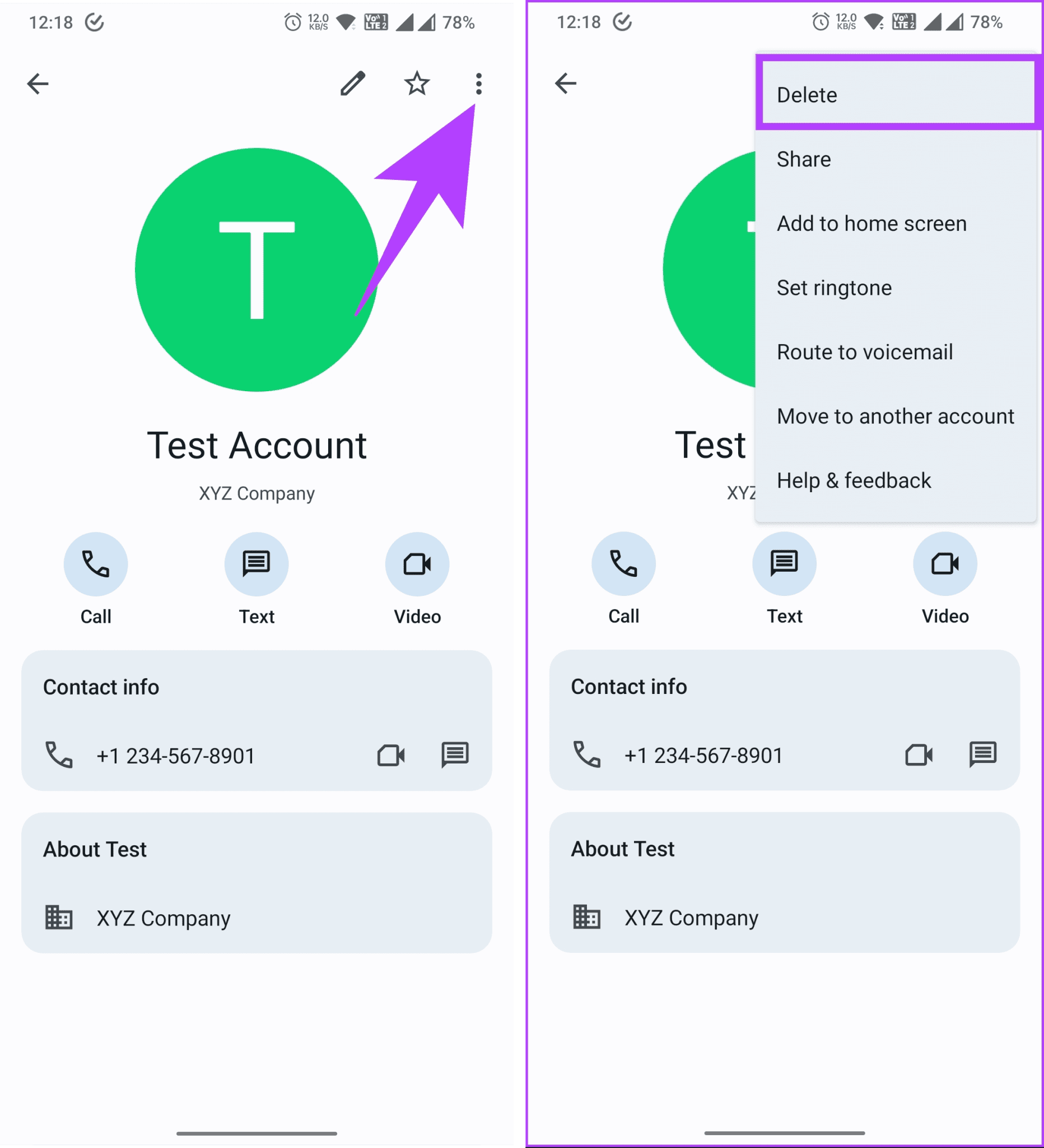 EDIT OR DELETE CONTACTS visual data 5