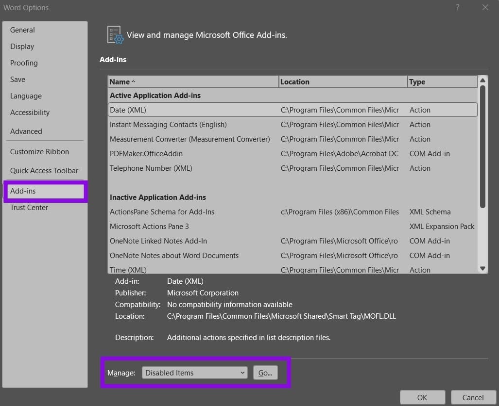 Add Ins Wont Enable in Office Try This 1