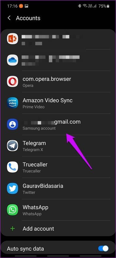 Add Remove and Delete Samsung Account From Android Phones 3