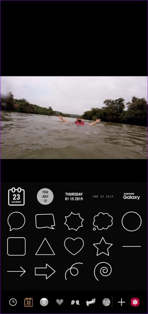 Add Stickers on Video