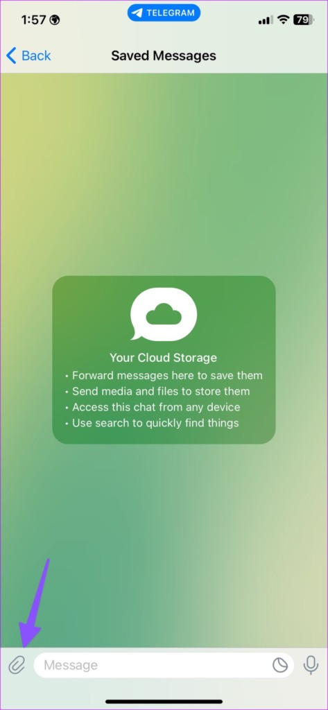 add images to telegram
