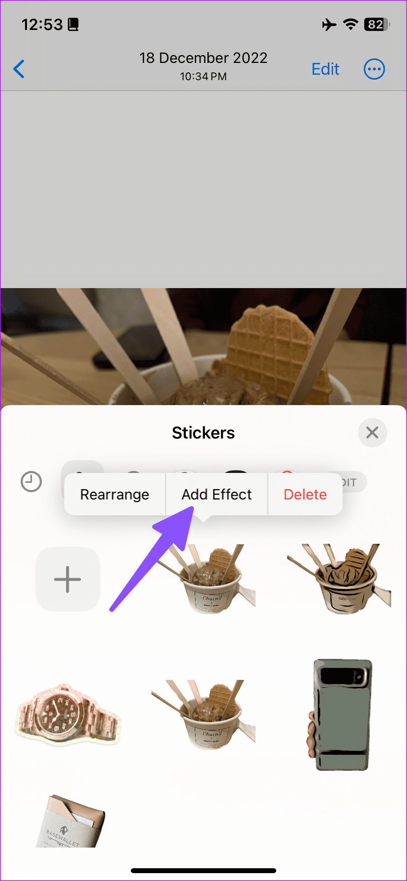 Add Stickers to Photos on iPhone 7