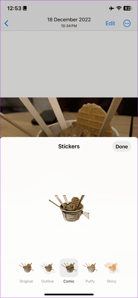 Add Stickers to Photos on iPhone 8
