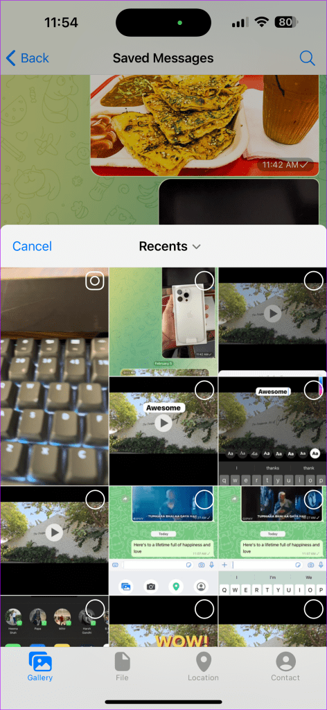 Add text to videos on iPhone 14