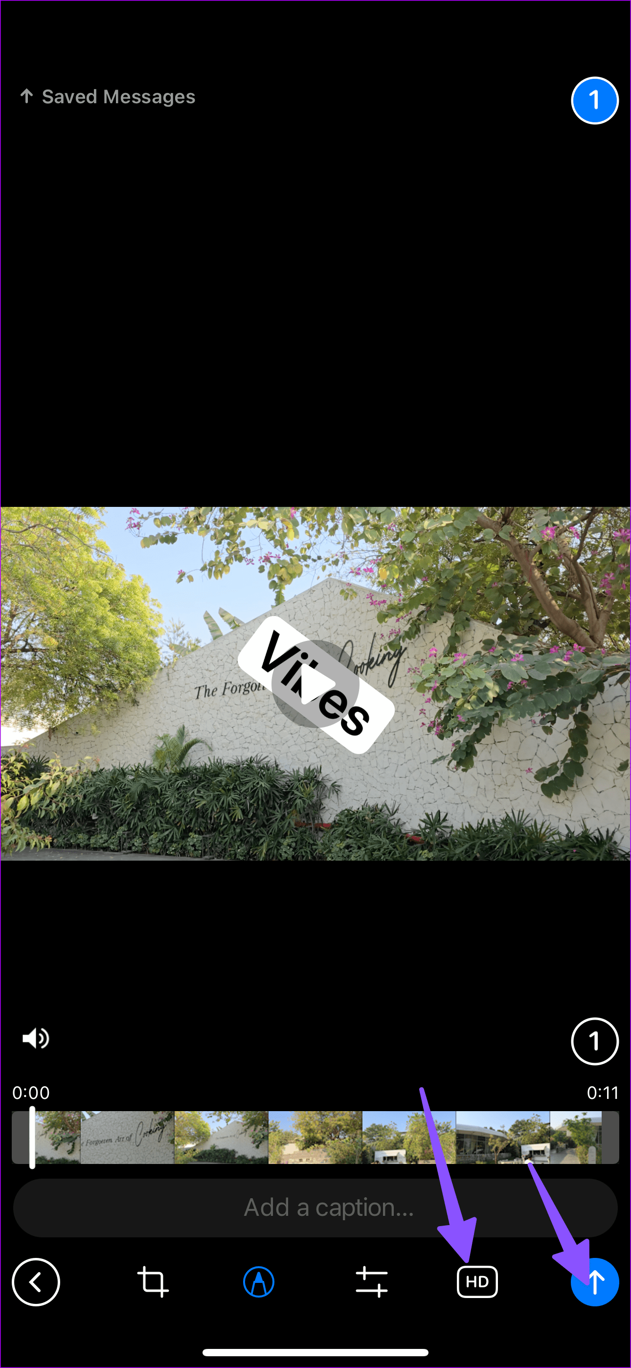 Add text to videos on iPhone 19