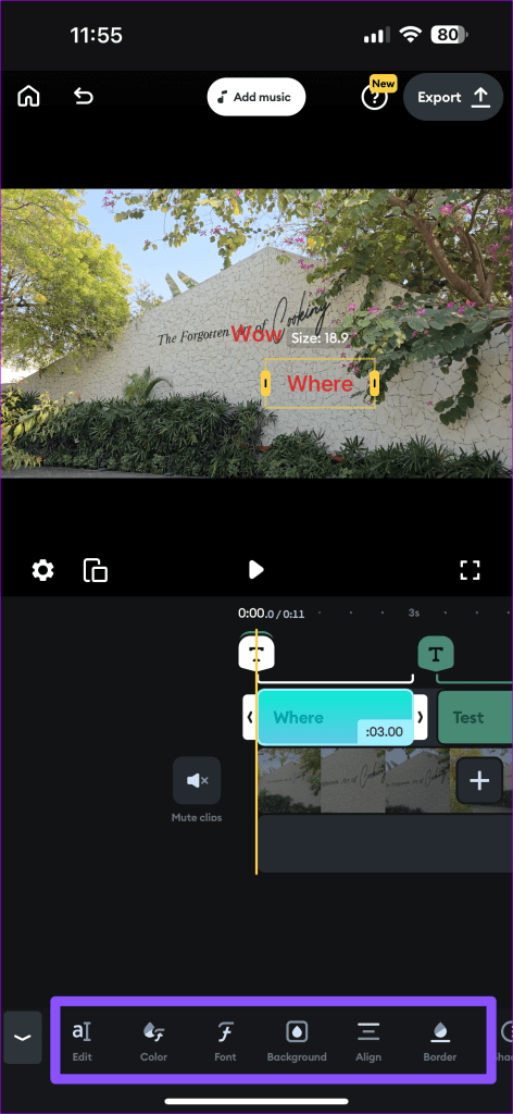 Add text to videos on iPhone 22