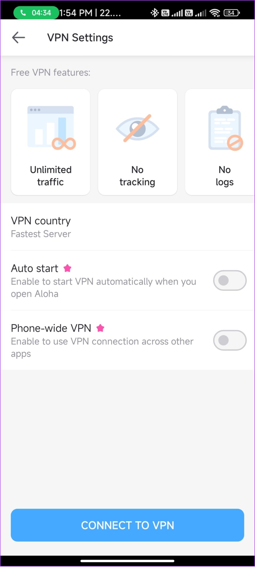 Aloha VPN browser