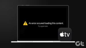 An Error Occurred Apple TV Plus