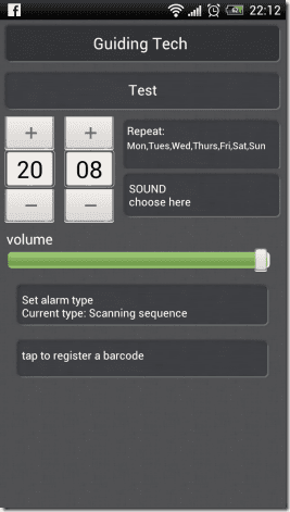 Android Alarm Clock 11