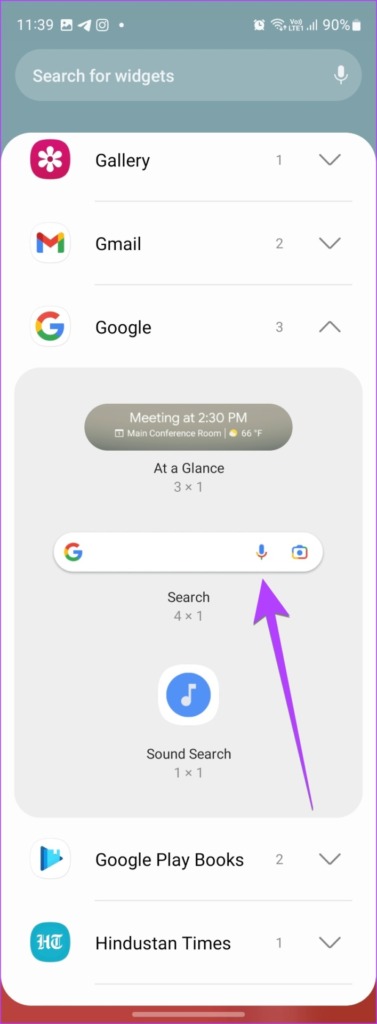 How to Add Google Search Bar to Home Screen on Android and iPhone - 2