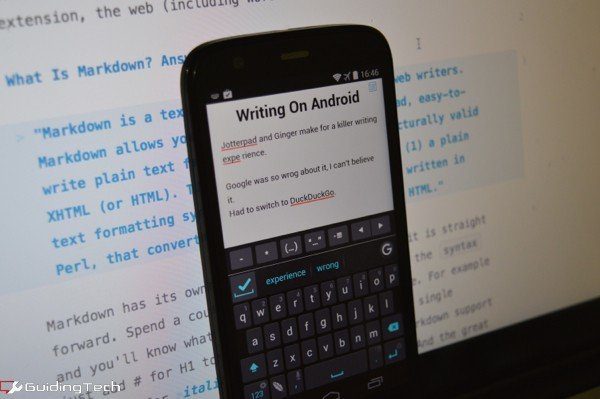 Android Writing Header Border Maker