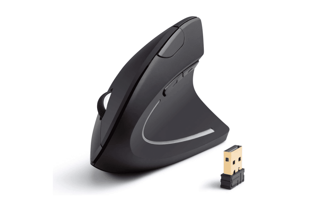 Anker 2.4G Wireless Vertical Ergonomic Best Ergonomic Vertical Mouse To Buy in 2024