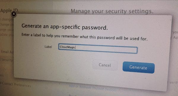 App Specific Password