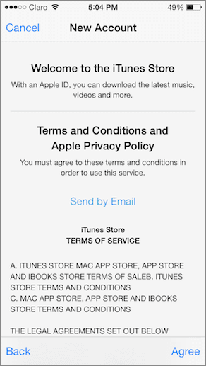 App Store Terms And Conditions