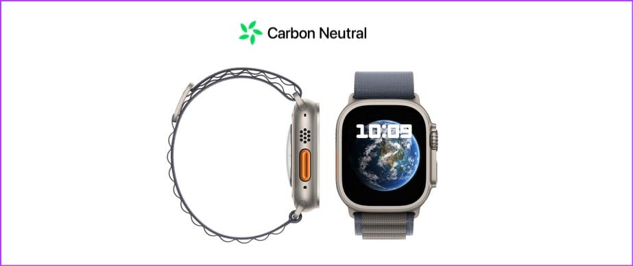 Apple Watch Carbon Neutral