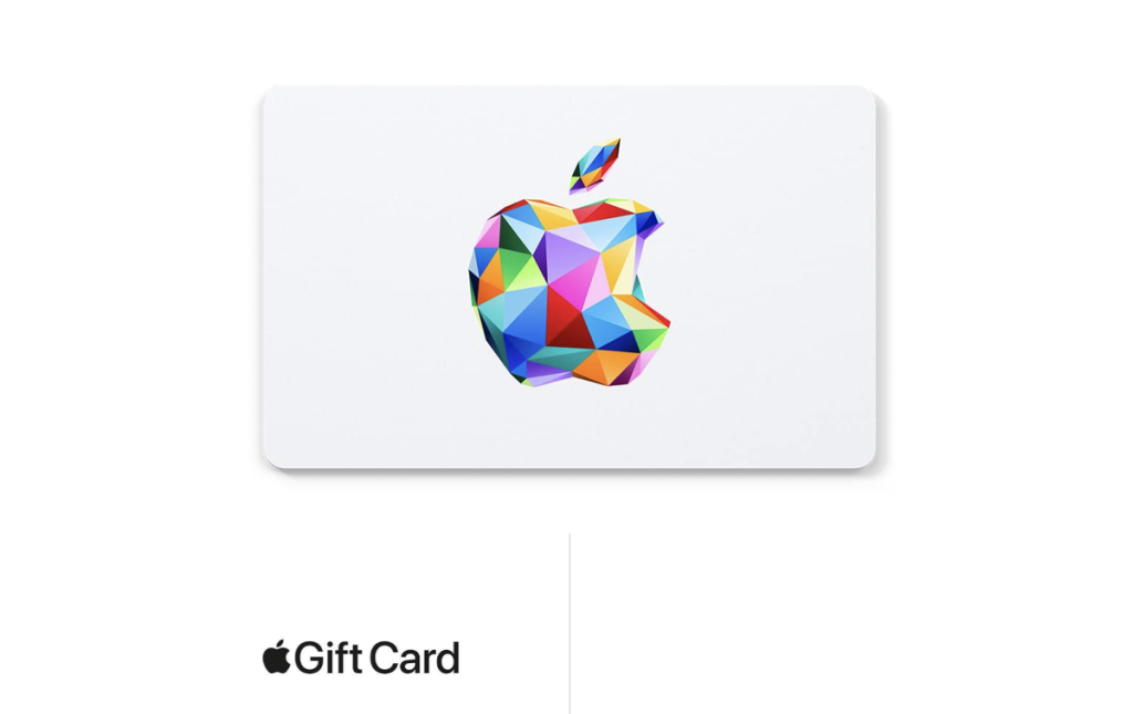 Apple gift card - Top Digital Gifts for Mother's Day 2023