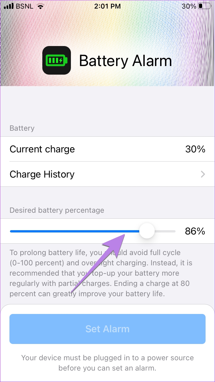 How to Get Full Battery Notification on iPhone and iPad - 93