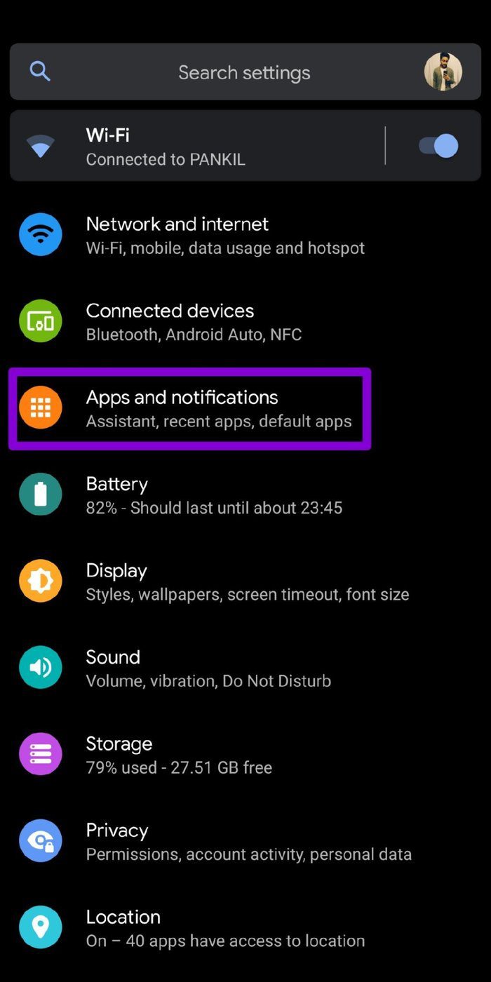 Apps and Notification
