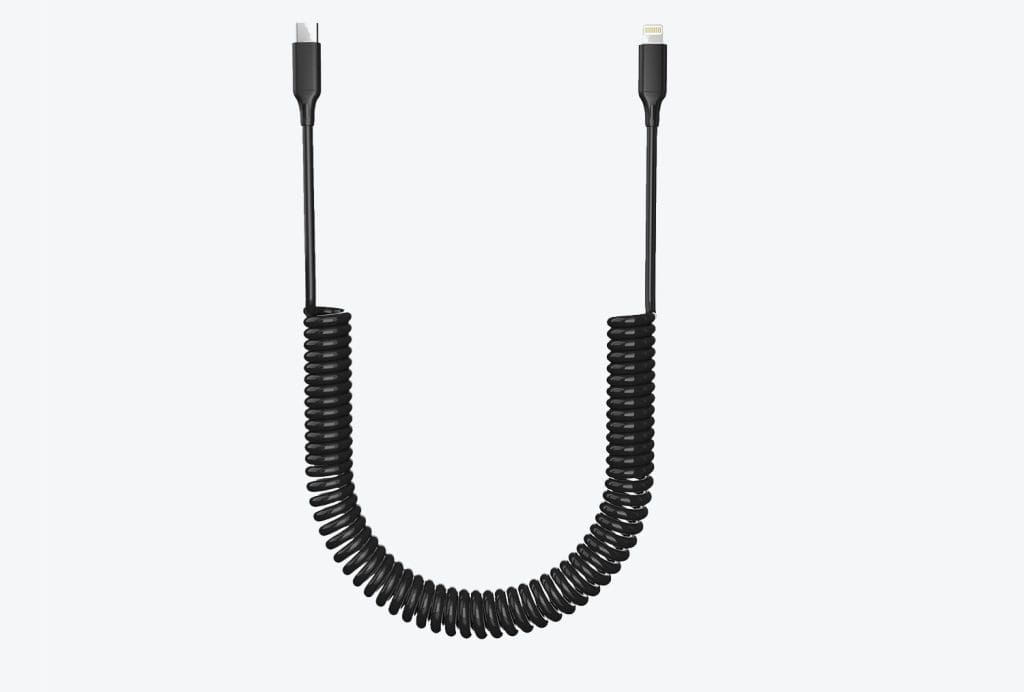 Arkidyn Coiled USB-C to Lightning Cable