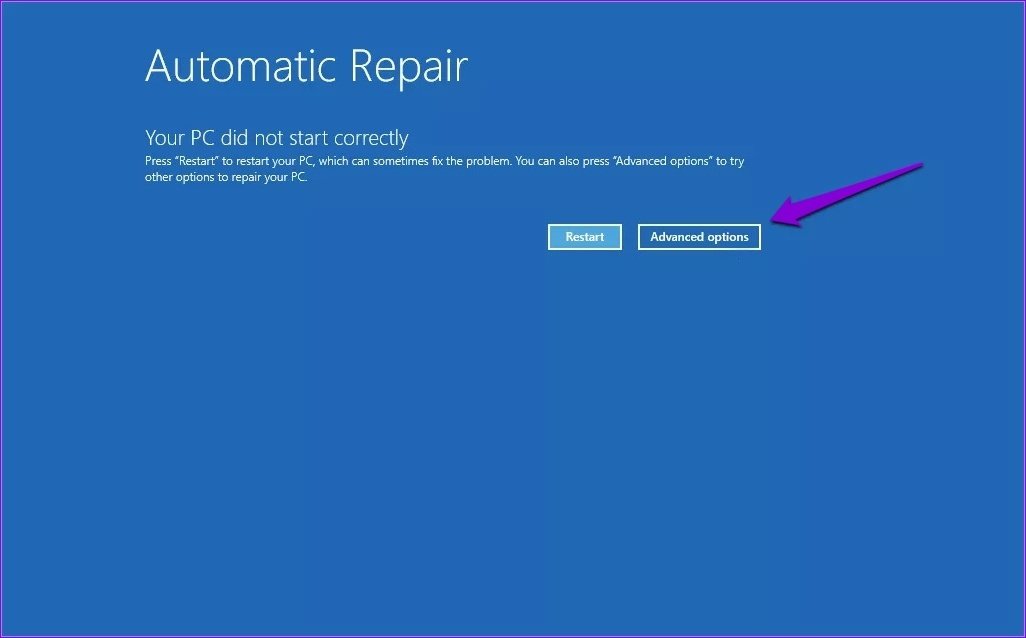 Automatic Repair on Windows