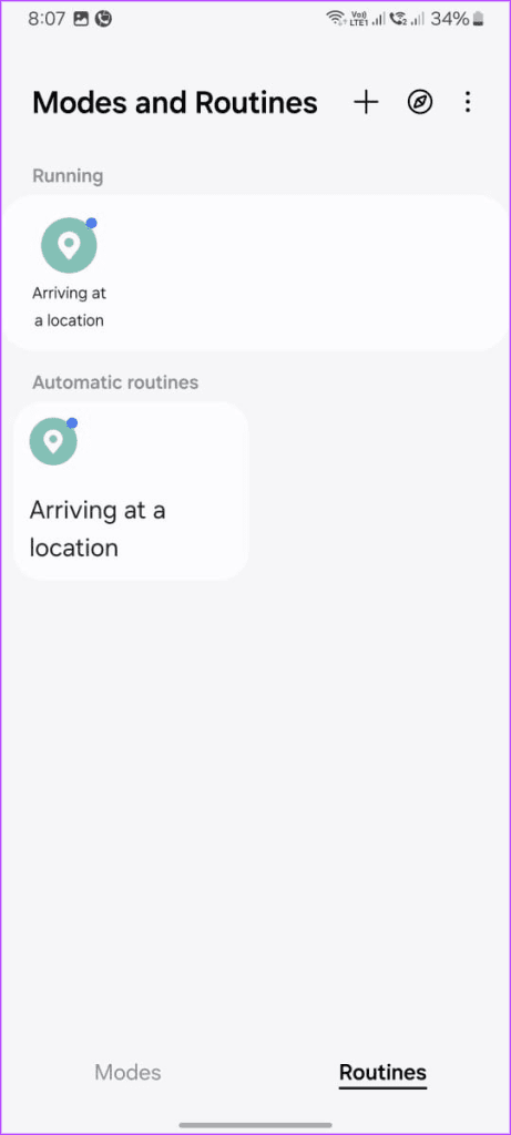 Automatic Routines is Running