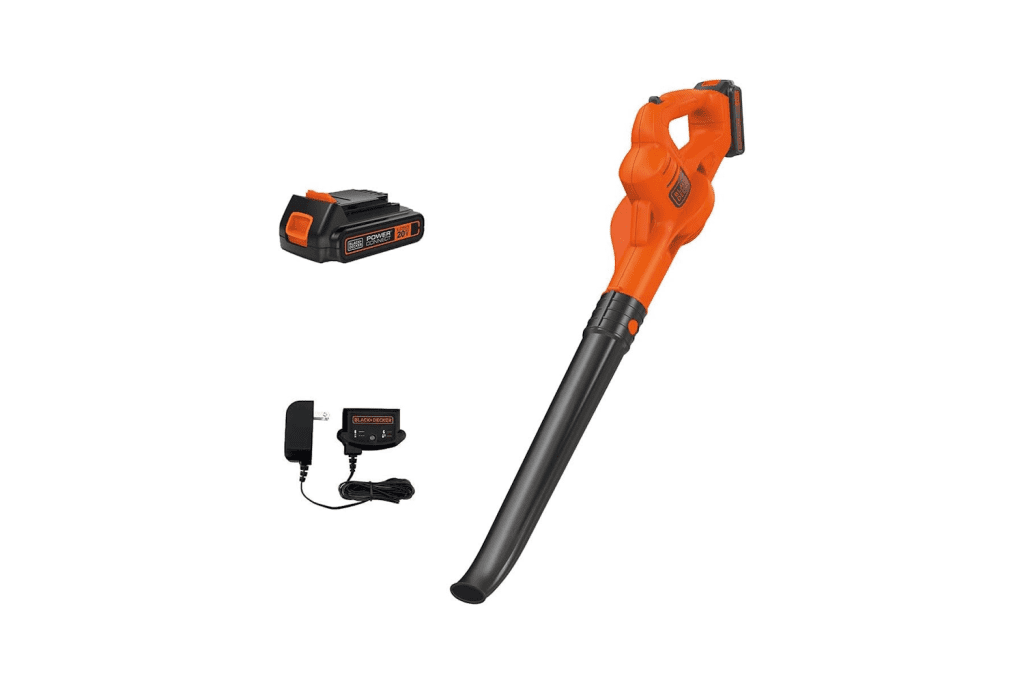 BLACKDECKER LSW221 Best Cordless Leaf Blowers for Home