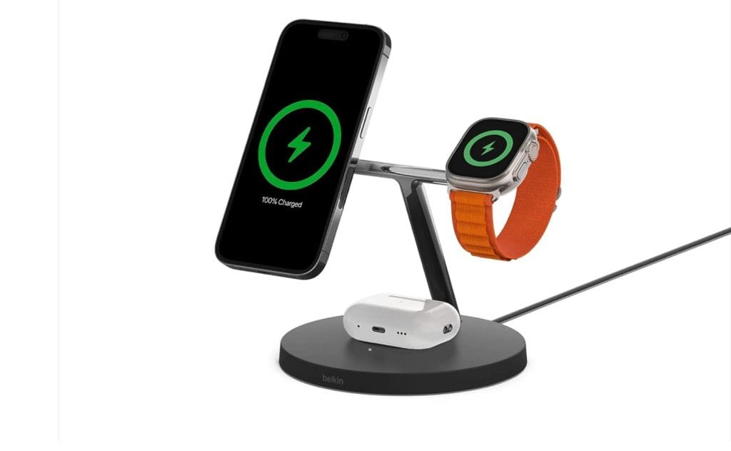 Belkin MagSafe 3 in 1 Wireless Charging Stand