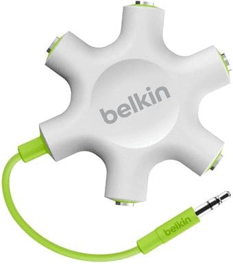 Belkin RockStar 5-Jack Multi Headphone Audio Splitter